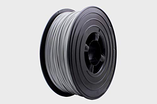 3D Drucker Filament 1kg PLA 1,75mm ⌀ Durchmesser Spule Rolle 1000g Made in DE (Grau RAL7042) von Filamentwerk
