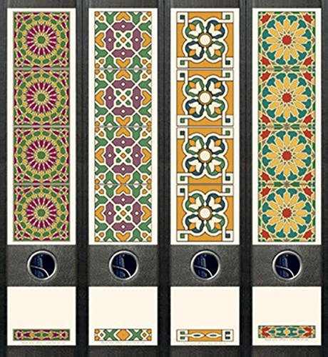 File Art AJ076 Design Etiketten Ordnerrückenschilder von The Art File