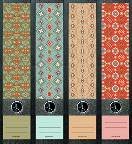File Art AJ321 Design Etiketten Ordnerrückenschilder von The Art File