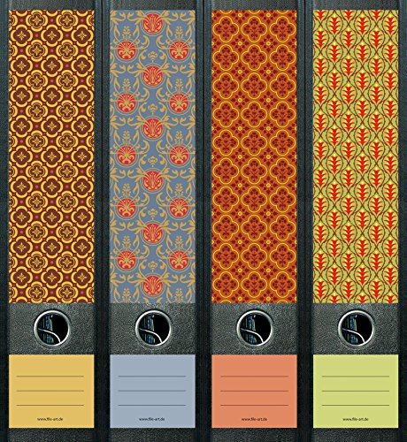 File Art AJ323 Design Etiketten Ordnerrückenschilder von The Art File