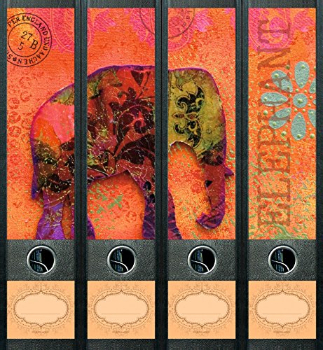 File Art AJ459 Design Etiketten Ordnerrückenschilder von The Art File