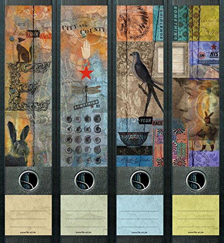 File Art AJ468 Design Etiketten Ordnerrückenschilder von The Art File