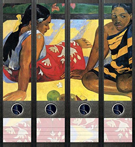 Ordnerrücken File Art Motiv Gauguin - breit von File Art