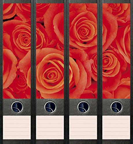 Ordnerrücken Rose Rosen Blume Ordner Ordneraufkleber Aufkleber Deko 011 Ordnerrücken Rose Rosen Blume Ordner Ordneraufkleber Aufkleber Deko 011 von File-Art