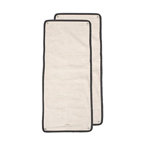 FILIBABBA Compatible - Middle Layer 2-Pack for Changing Pad - Stone Grey (FI-CP008) von Filibabba