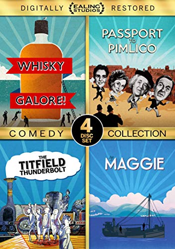 Ealing Studios Comedy Collection (Whisky Galore!, The Maggie, Passport To Pimlico, The Tiitfield Thunderbolt) [Blu-ray] von Film Movement