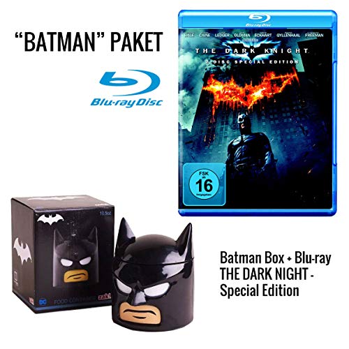 Batman - The Dark Knight Rises Blu-ray + Luchbox Batman-Head von FilmFan Entertainment