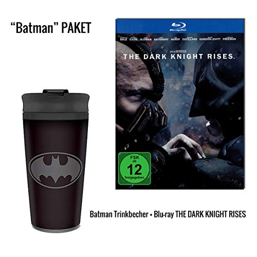 Batman - The Dark Knight Rises Blu-ray + Thermo Trinkbecher von FilmFan Entertainment