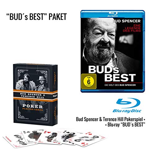 Bud's Best - Die Welt des Bud Spencer + Bud Spencer & Terence Hill Poker Spielkarten Western - Limitiert auf 99 Stück [Blu-ray] von FilmFan Entertainment