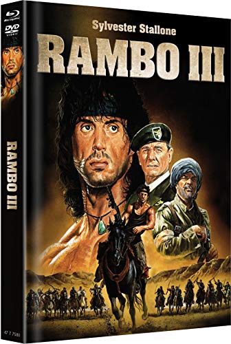 Rambo 3 - Mediabook Cover A - Limitiert aus 666 Stück [Blu-ray] von FilmFan Entertainment