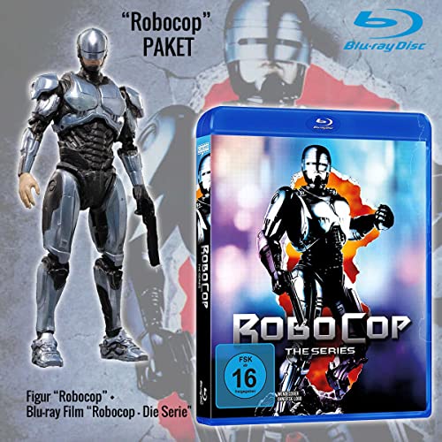 Robocop - Die Serie (Blu-ray) + Robocop Actionfigur 1:18 ca 10 cm von FilmFan Entertainment