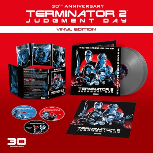 Terminator 2 - Limited 30th Anniversary Vinyl Edition (4K Ultra-HD + Blu-ray 3D + Blu-ray) (+ 2 Vinyl) von FilmFan Entertainment