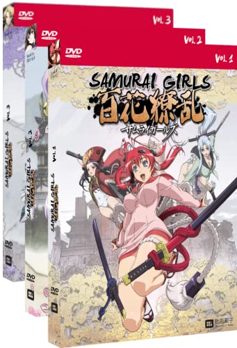 Samurai Girls: Hyakka Ryouran - Staffel 1 - Gesamtausgabe - Bundle - Vol.1-3 - [DVD] von Filmconfect Home Entertainment GmbH (Crunchyroll GmbH)