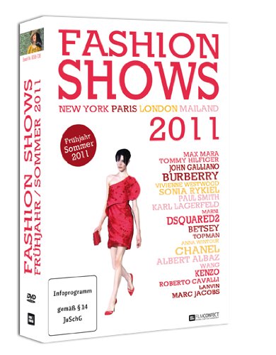 Fashion Shows Frühjahr/Sommer 2011 [4 DVDs] von Filmconfect Home Entertainment GmbH (Rough Trade)