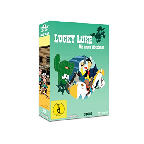 Lucky Luke - die neuen Abenteuer Vol. 5 (3er DVD Box Sammler Collection) von Filmconfect Home Entertainment GmbH (Rough Trade)