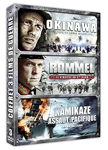 Coffret films de guerre : okinawa ; rommel, le stratège du iiie reich ; kamikaze, assaut dans le pacifique [FR Import] von Filmedia