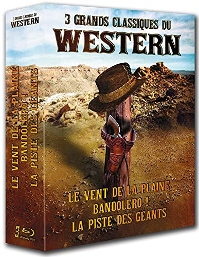 Coffret grands classiques du western : le vent de la plaine ; bandolero! ; la piste des géants [Blu-ray] [FR Import] von Filmedia