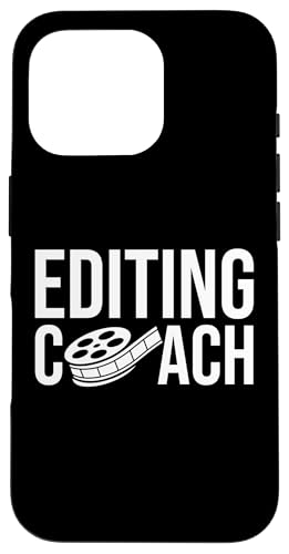 Editing Coach Filmmaker Film Editor Hülle für iPhone 16 Pro Editing Coach Filmmaker Film Editor Hülle für iPhone 16 Pro von Filmemacher Film Bearbeitung Design