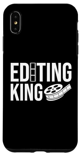Editing King Filmmaker Film Editor Hülle für iPhone XS Max Editing King Filmmaker Film Editor Hülle für iPhone XS Max von Filmemacher Film Bearbeitung Design