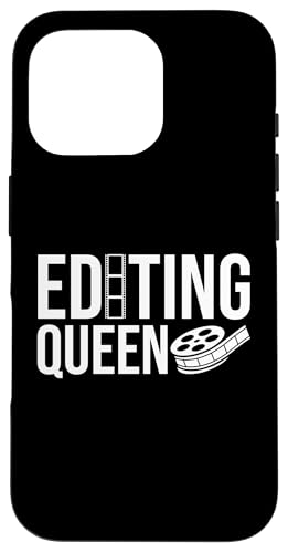 Editing Queen Filmmaker Film Editor Hülle für iPhone 16 Pro Editing Queen Filmmaker Film Editor Hülle für iPhone 16 Pro von Filmemacher Film Bearbeitung Design