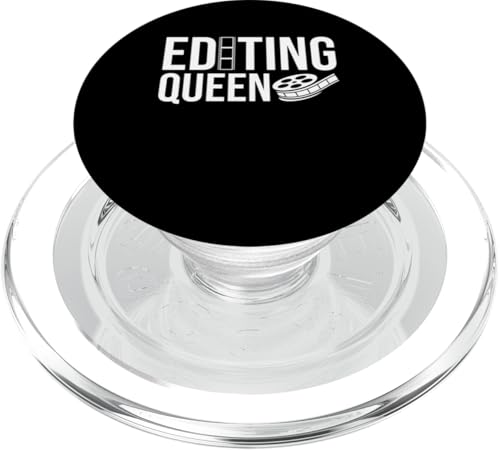 Editing Queen Filmmaker Film Editor PopSockets PopGrip für MagSafe Editing Queen Filmmaker Film Editor PopSockets PopGrip für MagSafe von Filmemacher Film Bearbeitung Design