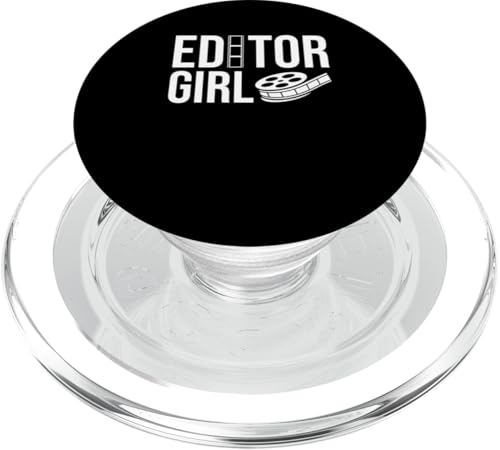 Editor Girl Filmmaker Film Editor PopSockets PopGrip für MagSafe Editor Girl Filmmaker Film Editor PopSockets PopGrip für MagSafe von Filmemacher Film Bearbeitung Design