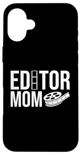 Editor Mom Mothers Day Filmmaker Film Editor Hülle für iPhone 16 Plus Editor Mom Mothers Day Filmmaker Film Editor Hülle für iPhone 16 Plus von Filmemacher Film Bearbeitung Design