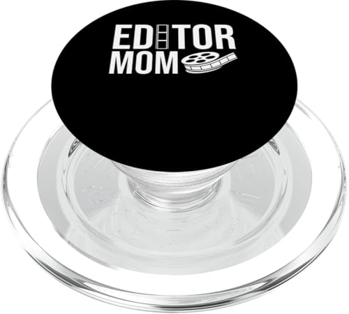Editor Mom Mothers Day Filmmaker Film Editor PopSockets PopGrip für MagSafe Editor Mom Mothers Day Filmmaker Film Editor PopSockets PopGrip für MagSafe von Filmemacher Film Bearbeitung Design