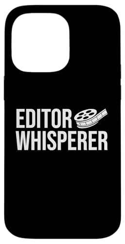 Editor Whisperer Filmmaker Film Editor Hülle für iPhone 14 Pro Max Editor Whisperer Filmmaker Film Editor Hülle für iPhone 14 Pro Max von Filmemacher Film Bearbeitung Design