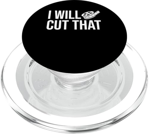 I Will Edit That Filmmaker Film Editor PopSockets PopGrip für MagSafe I Will Edit That Filmmaker Film Editor PopSockets PopGrip für MagSafe von Filmemacher Film Bearbeitung Design