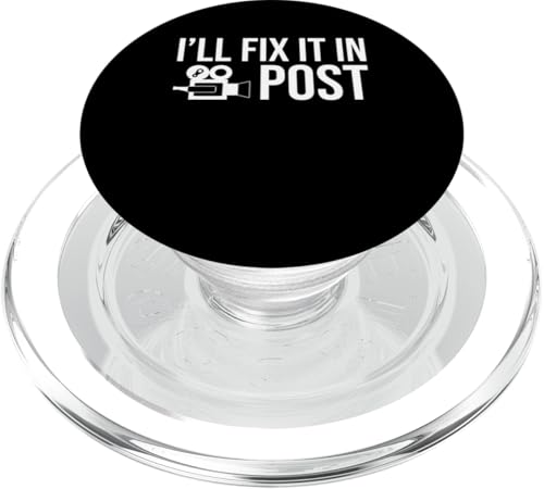 Ill Fix It In Post Filmmaker Film Editor PopSockets PopGrip für MagSafe Ill Fix It In Post Filmmaker Film Editor PopSockets PopGrip für MagSafe von Filmemacher Film Bearbeitung Design