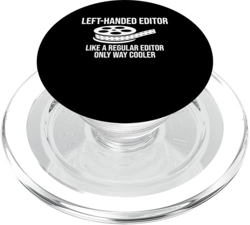 Left Handed Editor Definition Filmmaker Film Editor PopSockets PopGrip für MagSafe Left Handed Editor Definition Filmmaker Film Editor PopSockets PopGrip für MagSafe von Filmemacher Film Bearbeitung Design