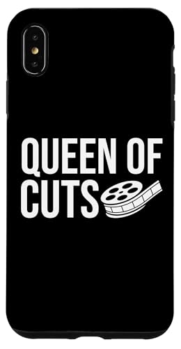 Queen Of Cuts Filmmaker Film Editor Hülle für iPhone XS Max Queen Of Cuts Filmmaker Film Editor Hülle für iPhone XS Max von Filmemacher Film Bearbeitung Design