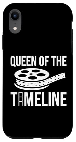 Queen Of The Timeline Filmmaker Film Editor Hülle für iPhone XR Queen Of The Timeline Filmmaker Film Editor Hülle für iPhone XR von Filmemacher Film Bearbeitung Design