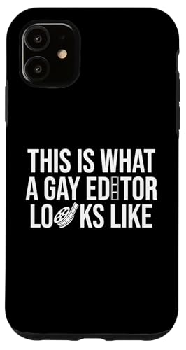 This Is What A Gay Editor Looks Like Filmmaker Film Editor Hülle für iPhone 11 This Is What A Gay Editor Looks Like Filmmaker Film Editor Hülle für iPhone 11 von Filmemacher Film Bearbeitung Design