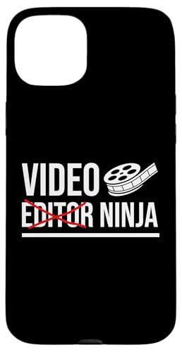 Video Ninja Filmmaker Film Editor Hülle für iPhone 15 Plus Video Ninja Filmmaker Film Editor Hülle für iPhone 15 Plus von Filmemacher Film Bearbeitung Design