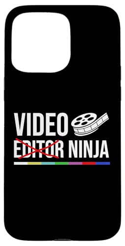 Video Ninja Filmmaker Film Editor Hülle für iPhone 15 Pro Max Video Ninja Filmmaker Film Editor Hülle für iPhone 15 Pro Max von Filmemacher Film Bearbeitung Design