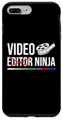 Video Ninja Filmmaker Film Editor Hülle für iPhone 7 Plus/8 Plus Video Ninja Filmmaker Film Editor Hülle für iPhone 7 Plus/8 Plus von Filmemacher Film Bearbeitung Design