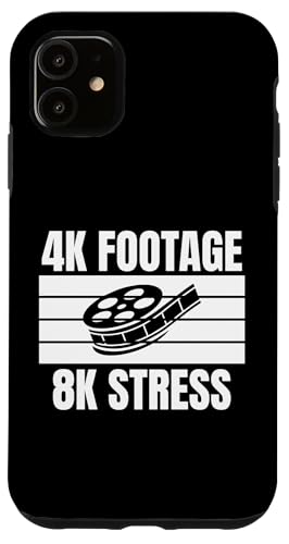 4k Footage 8k Stress Editor Filmmaker Movie Hülle für iPhone 11 4k Footage 8k Stress Editor Filmmaker Movie Hülle für iPhone 11 von Filmemacher Film Bearbeitung Designs Idee