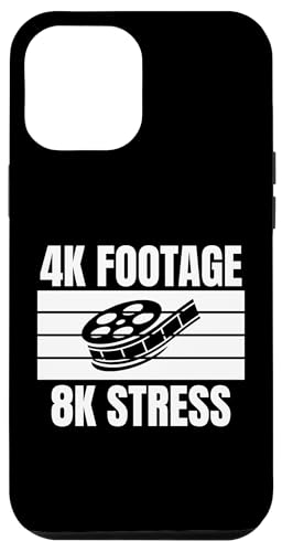 4k Footage 8k Stress Editor Filmmaker Movie Hülle für iPhone 12 Pro Max von Filmemacher Film Bearbeitung Designs Idee