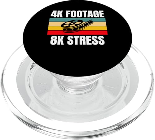 4k Footage 8k Stress Editor Filmmaker Movie PopSockets PopGrip für MagSafe 4k Footage 8k Stress Editor Filmmaker Movie PopSockets PopGrip für MagSafe von Filmemacher Film Bearbeitung Designs Idee