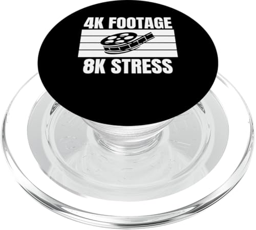 4k Footage 8k Stress Editor Filmmaker Movie PopSockets PopGrip für MagSafe 4k Footage 8k Stress Editor Filmmaker Movie PopSockets PopGrip für MagSafe von Filmemacher Film Bearbeitung Designs Idee