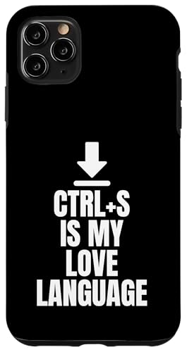 CTRL+S Is My Love Language Editor Filmmaker Movie Hülle für iPhone 11 Pro Max von Filmemacher Film Bearbeitung Designs Idee