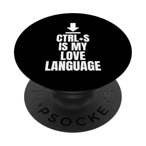 CTRL+S Is My Love Language Editor Filmmaker Movie PopSockets Klebender PopGrip CTRL+S Is My Love Language Editor Filmmaker Movie PopSockets Klebender PopGrip von Filmemacher Film Bearbeitung Designs Idee