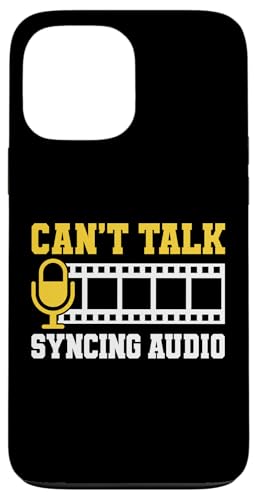Cant Talk Syncing Audio Editor Filmmaker Movie Hülle für iPhone 13 Pro Max Cant Talk Syncing Audio Editor Filmmaker Movie Hülle für iPhone 13 Pro Max von Filmemacher Film Bearbeitung Designs Idee