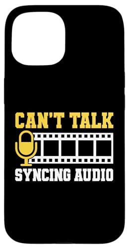 Cant Talk Syncing Audio Editor Filmmaker Movie Hülle für iPhone 15 Cant Talk Syncing Audio Editor Filmmaker Movie Hülle für iPhone 15 von Filmemacher Film Bearbeitung Designs Idee