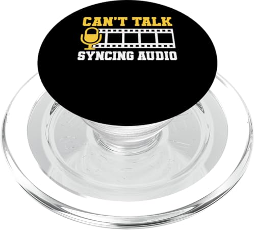 Cant Talk Syncing Audio Editor Filmmaker Movie PopSockets PopGrip für MagSafe Cant Talk Syncing Audio Editor Filmmaker Movie PopSockets PopGrip für MagSafe von Filmemacher Film Bearbeitung Designs Idee