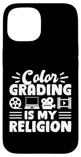 Color Grading Is My Religion Editor Filmmaker Movie Hülle für iPhone 15 Color Grading Is My Religion Editor Filmmaker Movie Hülle für iPhone 15 von Filmemacher Film Bearbeitung Designs Idee