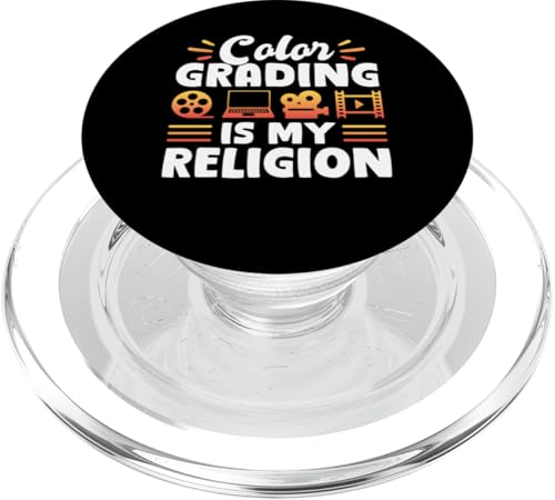 Color Grading Is My Religion Editor Filmmaker Movie PopSockets PopGrip für MagSafe Color Grading Is My Religion Editor Filmmaker Movie PopSockets PopGrip für MagSafe von Filmemacher Film Bearbeitung Designs Idee
