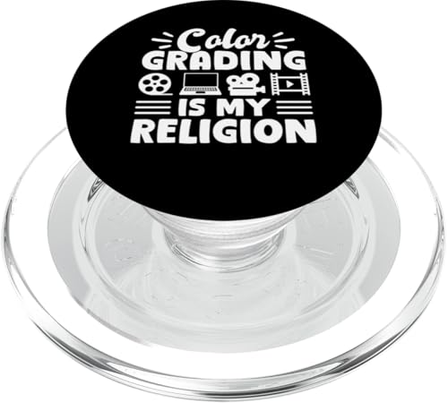 Color Grading Is My Religion Editor Filmmaker Movie PopSockets PopGrip für MagSafe Color Grading Is My Religion Editor Filmmaker Movie PopSockets PopGrip für MagSafe von Filmemacher Film Bearbeitung Designs Idee